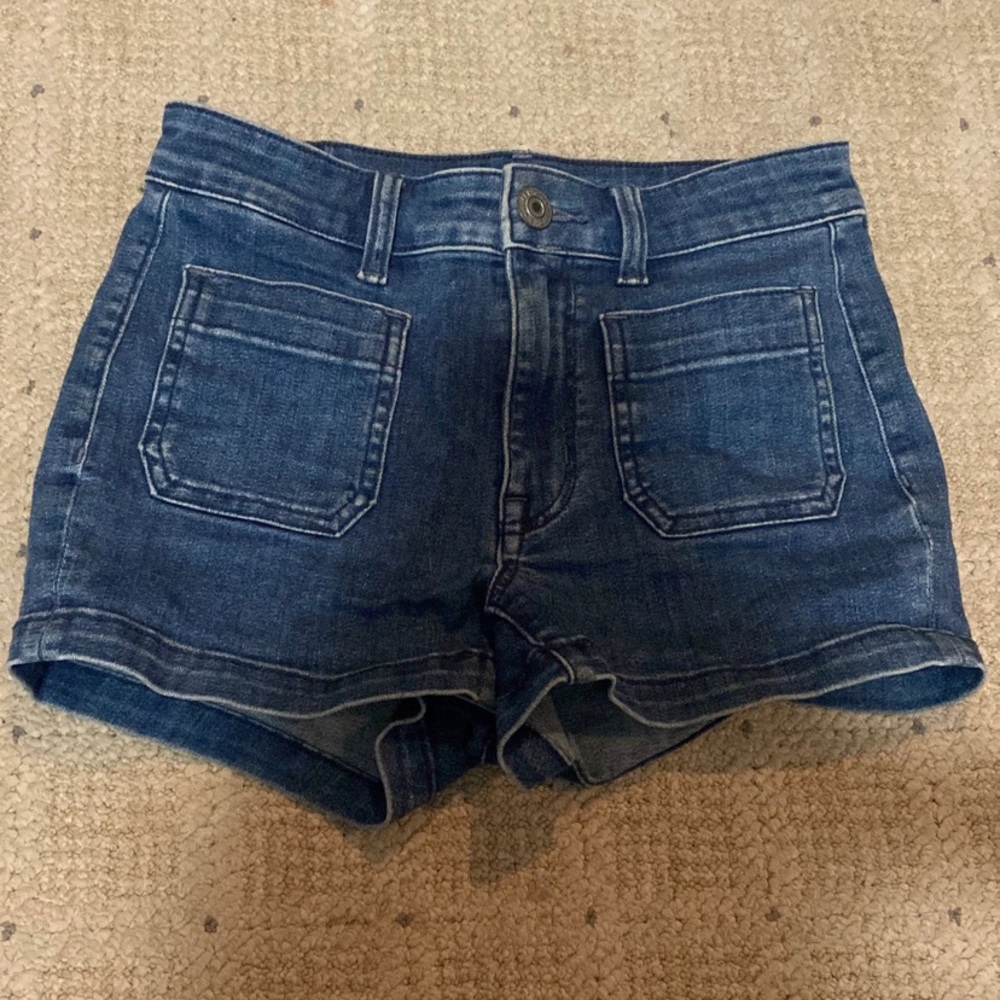 American eagle jean shorts